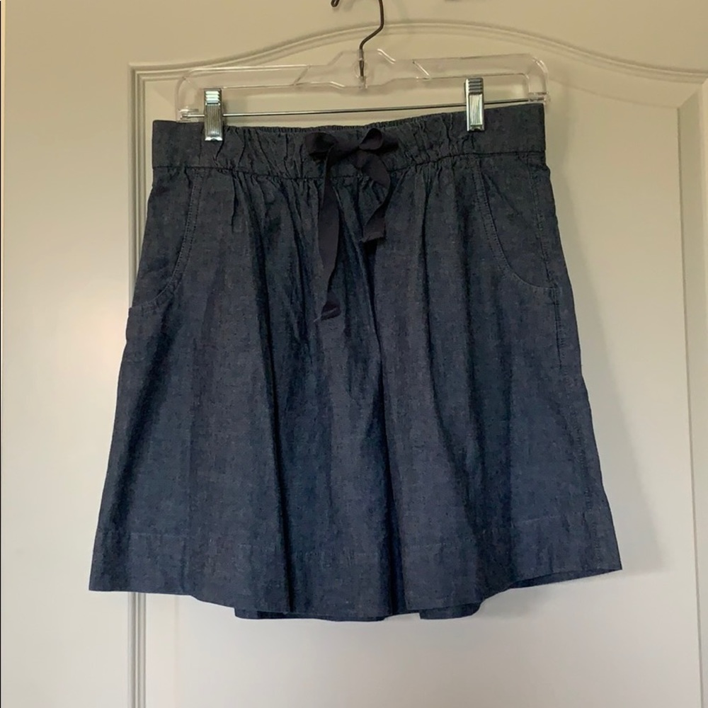 🌹J. Crew Chambray Skirt